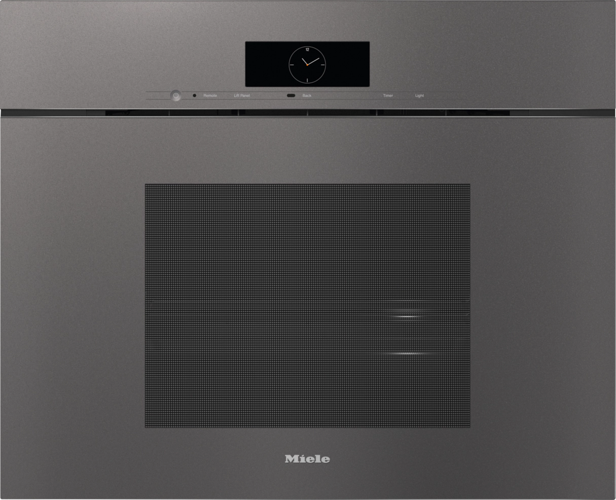Miele DGC 7880X 30inch handleless combi-steam oven in graphite grey