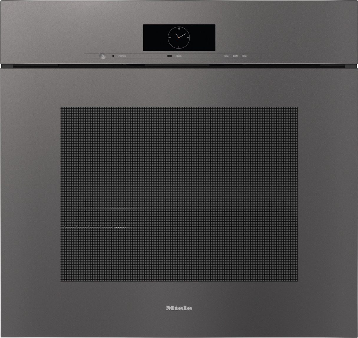 Miele H 7880 BPX 30 inch handleless oven in graphite grey