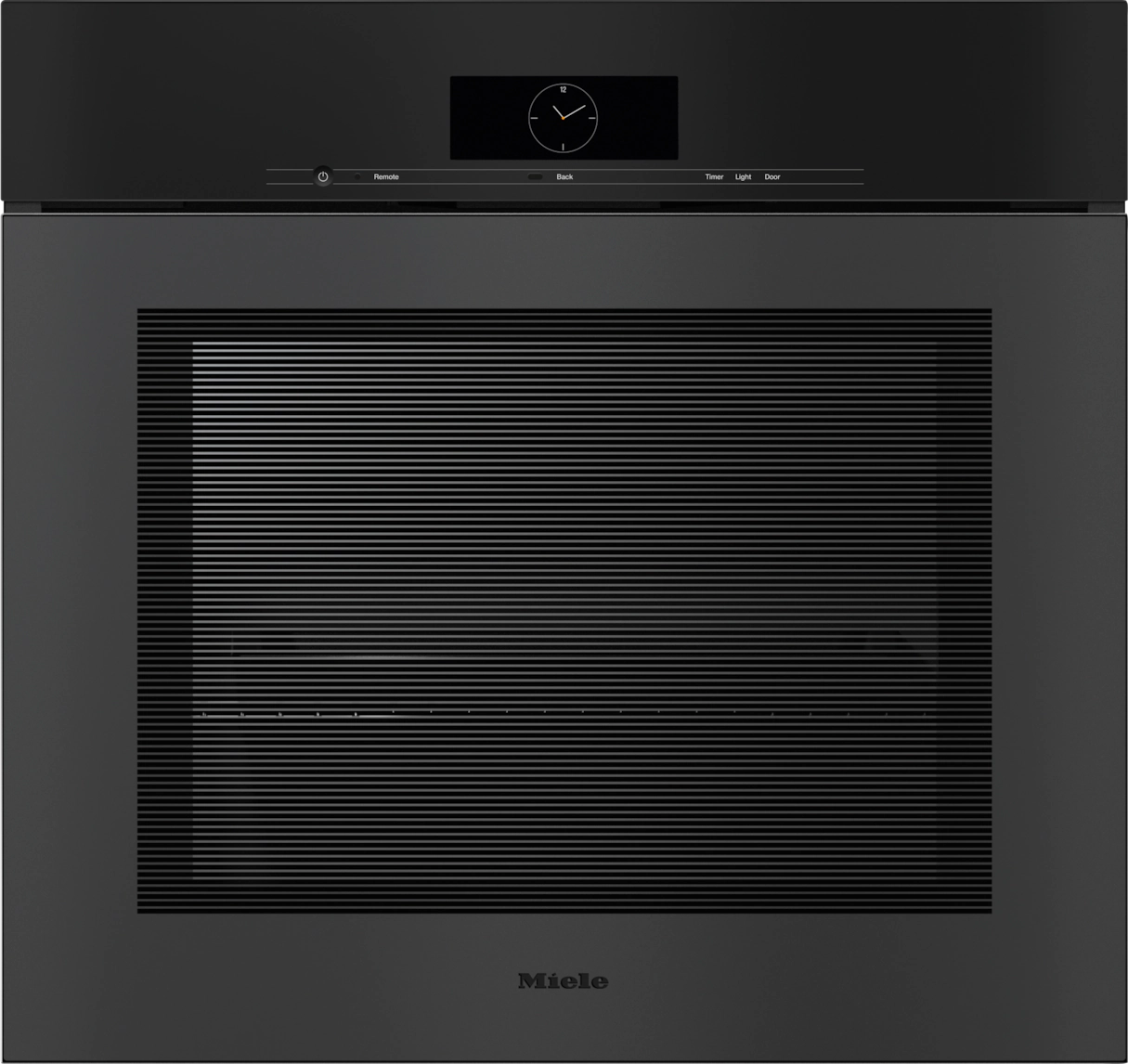 Miele H 7880 BPX 30inch handleless convection oven in matte black